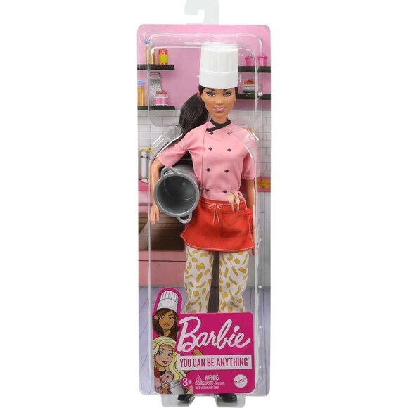 Barbie Chef Doll With Accessories & Outfit - You Can Be Anything Series - Picture 1 of 2